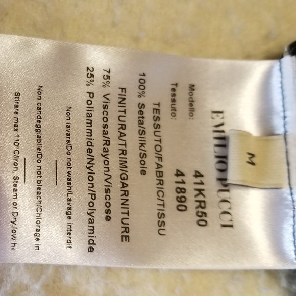 Emilio Pucci Short-sleeved Striped Knit Silk Top - Picture 4 of 5